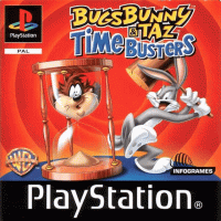Bugs Bunny and Taz Time Busters Playstation US box art